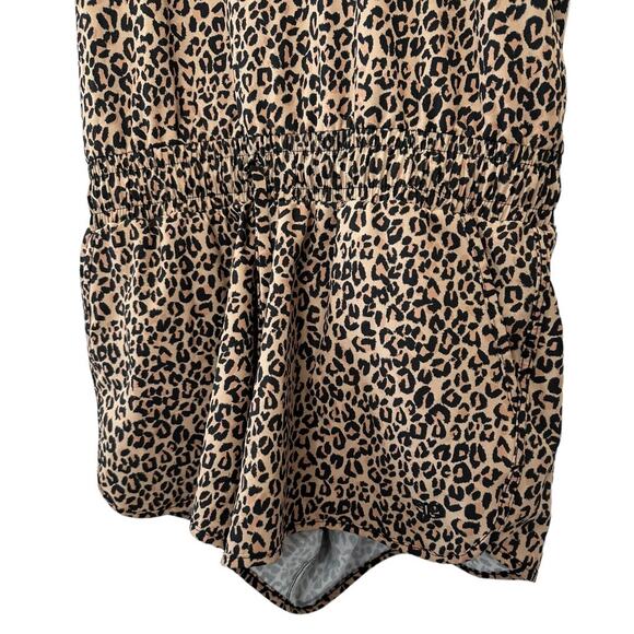 Albion Fit Cheetah/Leopard Tank Romper Size Medium - Picture 8 of 9